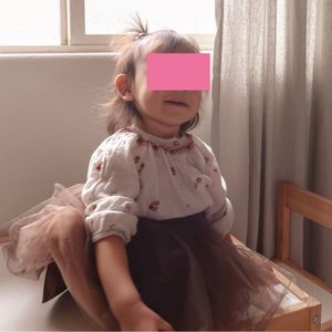 Zara Embroidered Blouse